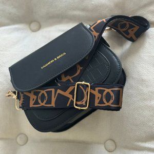 Minimalist mini bag with flap